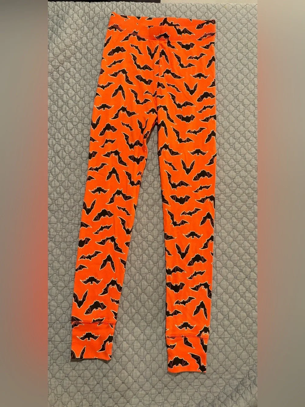 GAP Orange Bat-Print Pajama Set